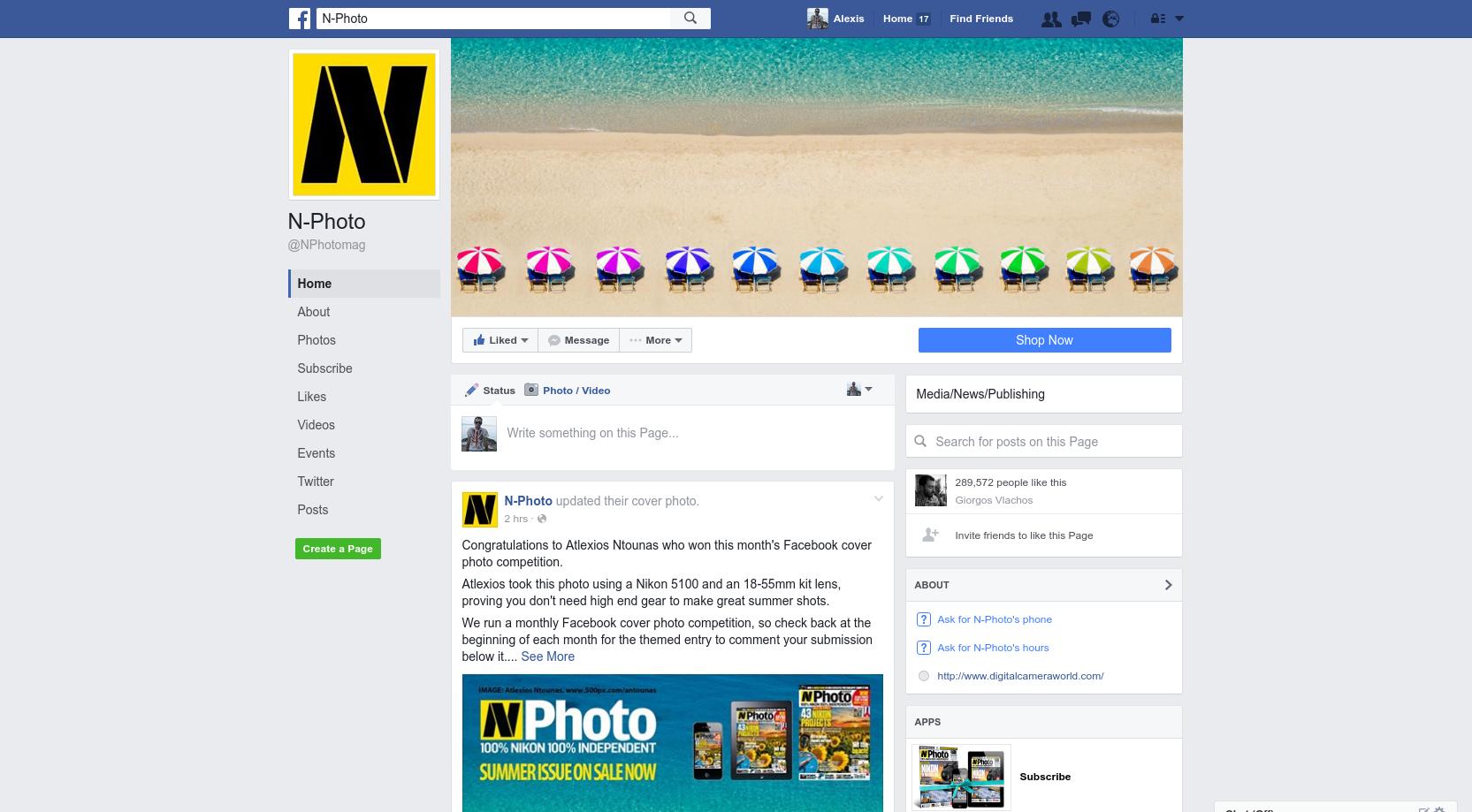 NPhotoFacebookCoverSummer