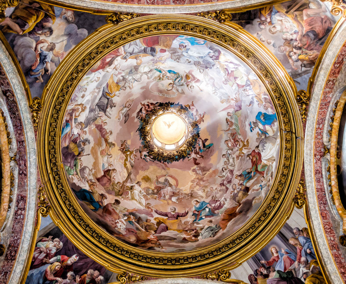 Sant Ignazio ceiling