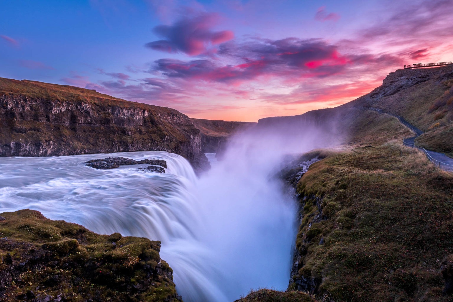 gullfoss waterfall visit