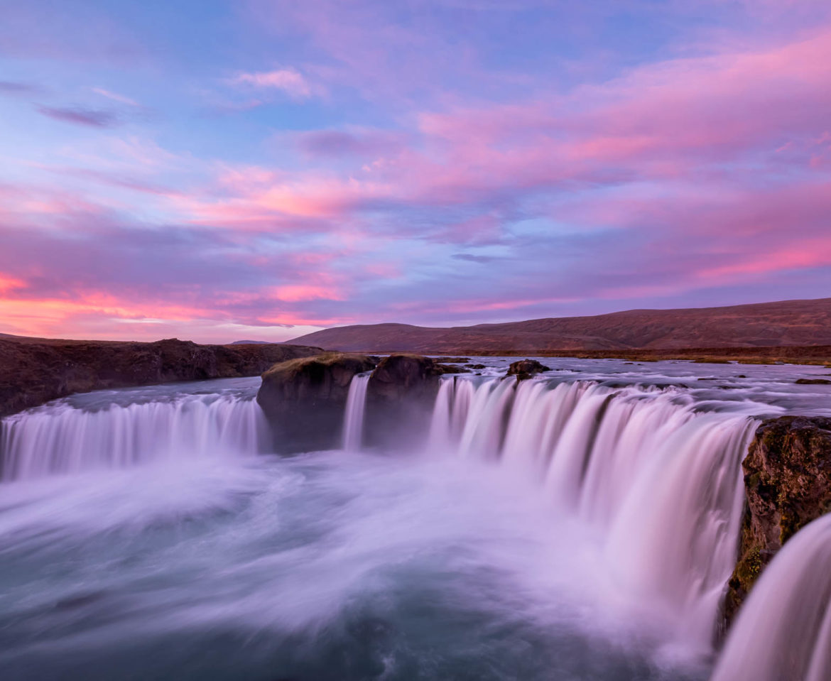 Godafoss Waterfall in Iceland