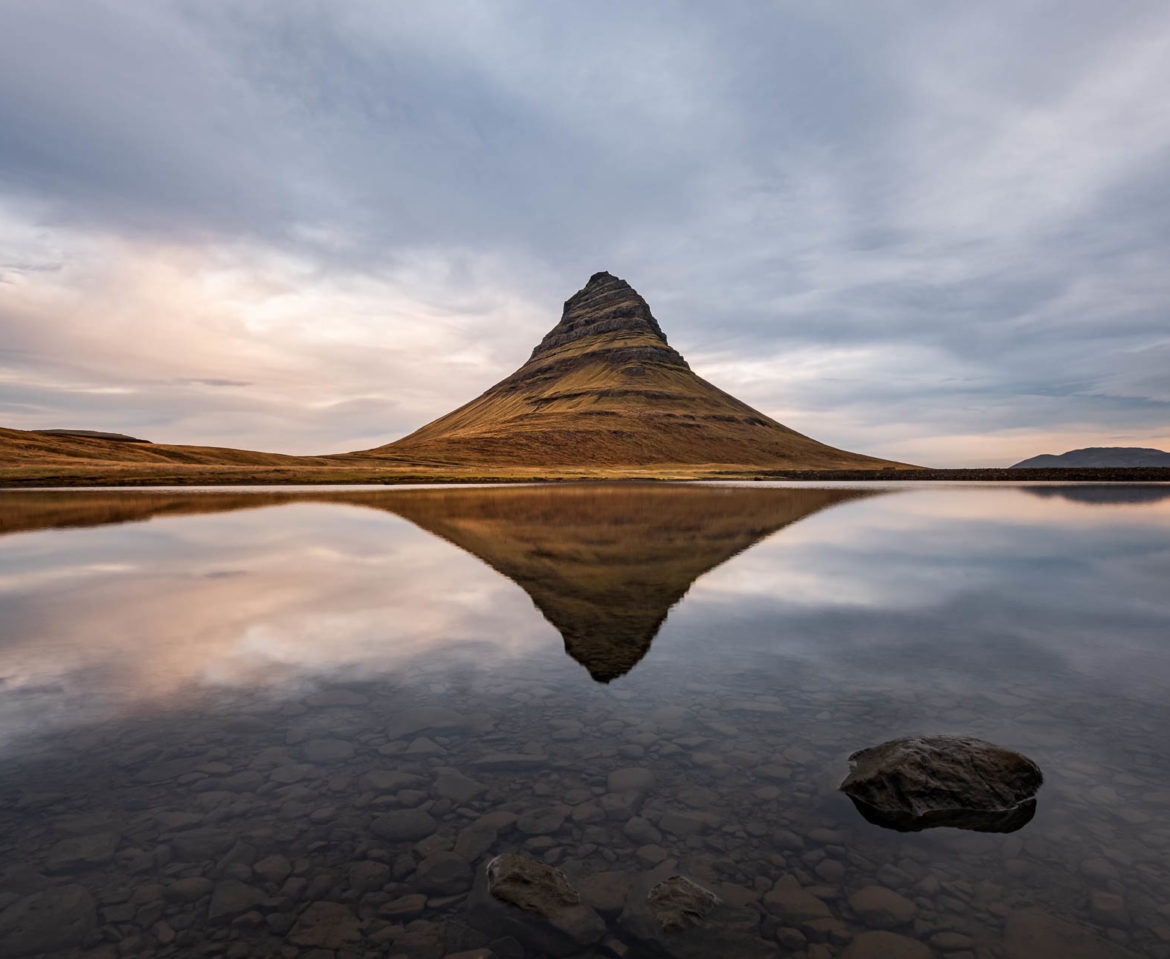 Kirkjufell reflection