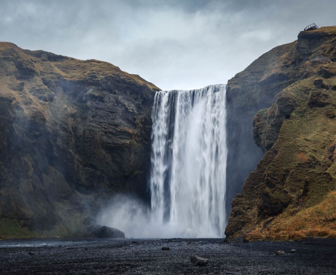 Skogafoss Waterfall in Iceland