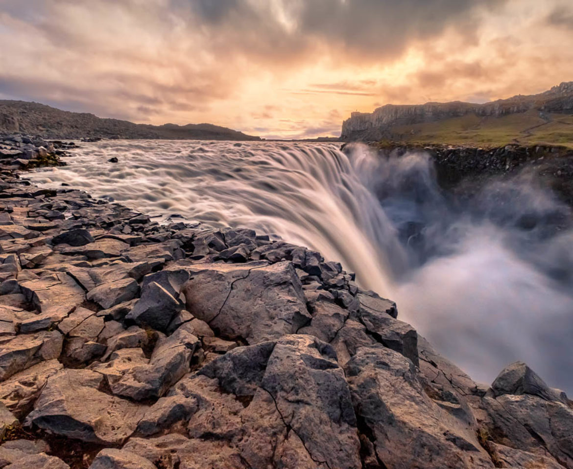 Dettifoss Waterfall in Iceland