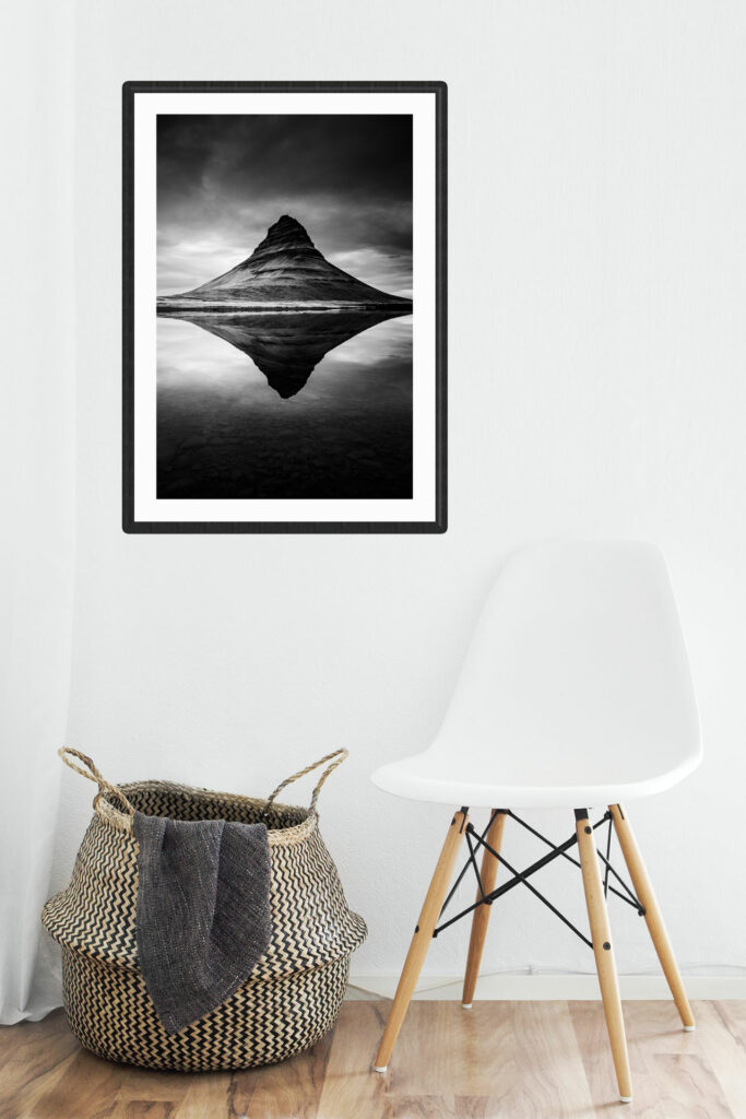 Kirkjufell Mountain in Iceland Art Print